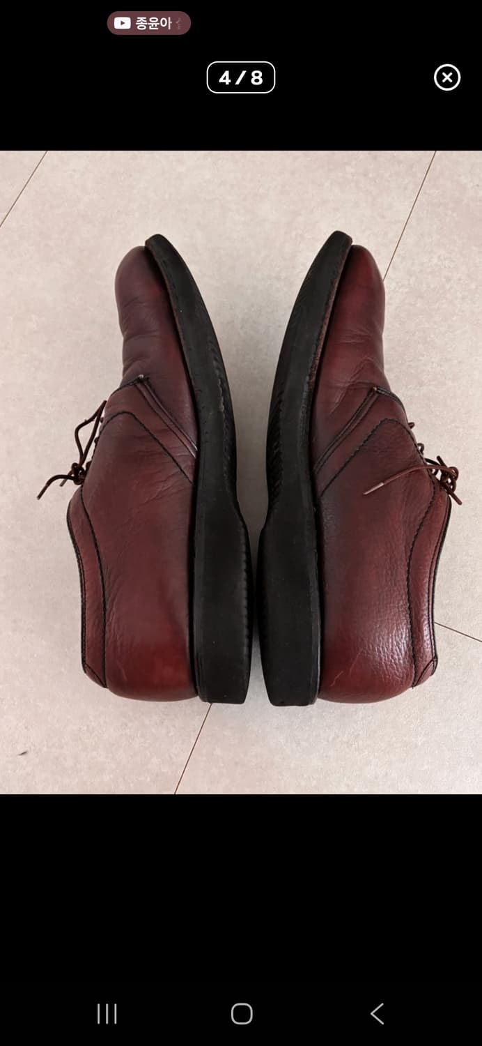 알든 빈티지 308 더비 슈즈 / us10(280~285)/ 다크 브라운 상품이미지4