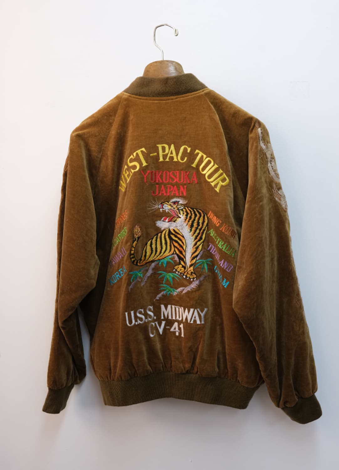 MR BOGEY USS MIDWAY SOUVENIR JACKET 상품이미지2