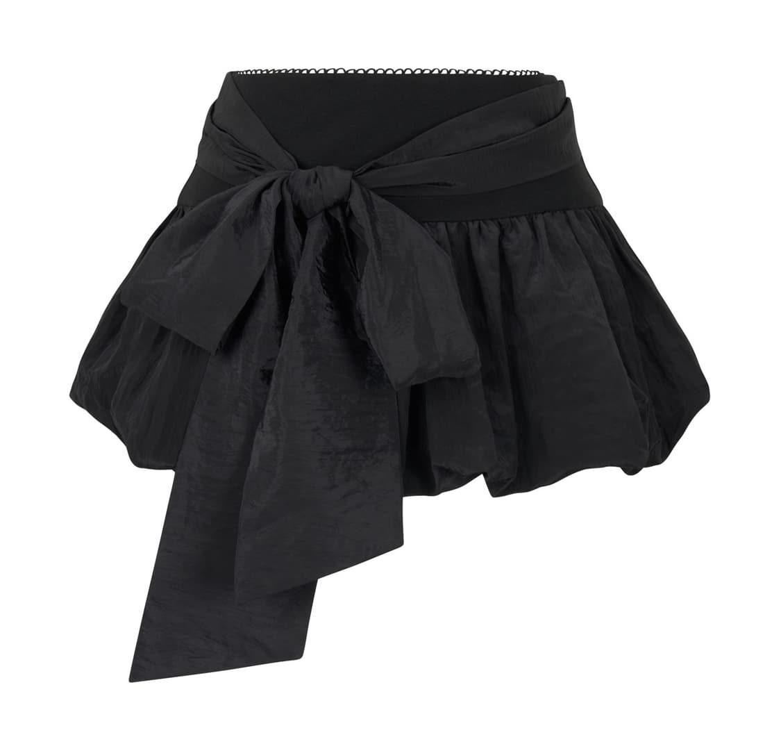 losesleepover/ Shirring Ribbon Skirt 상품이미지3