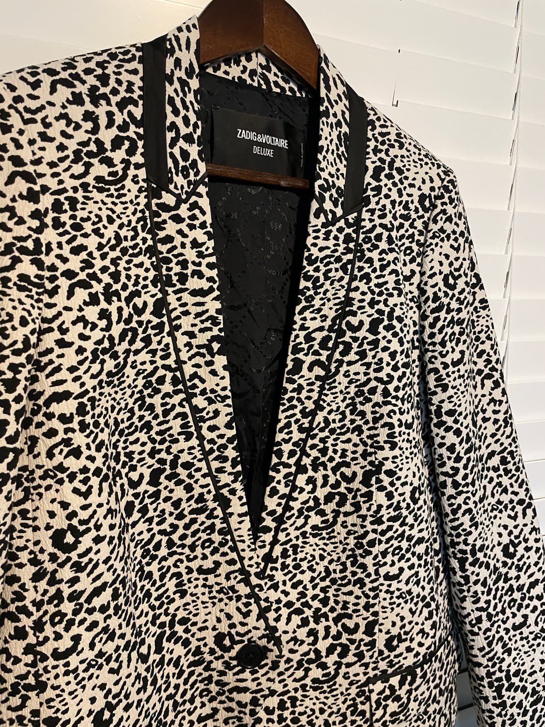 쟈딕앤볼테르 레오파드 카라리스 블레이저 상품이미지5
