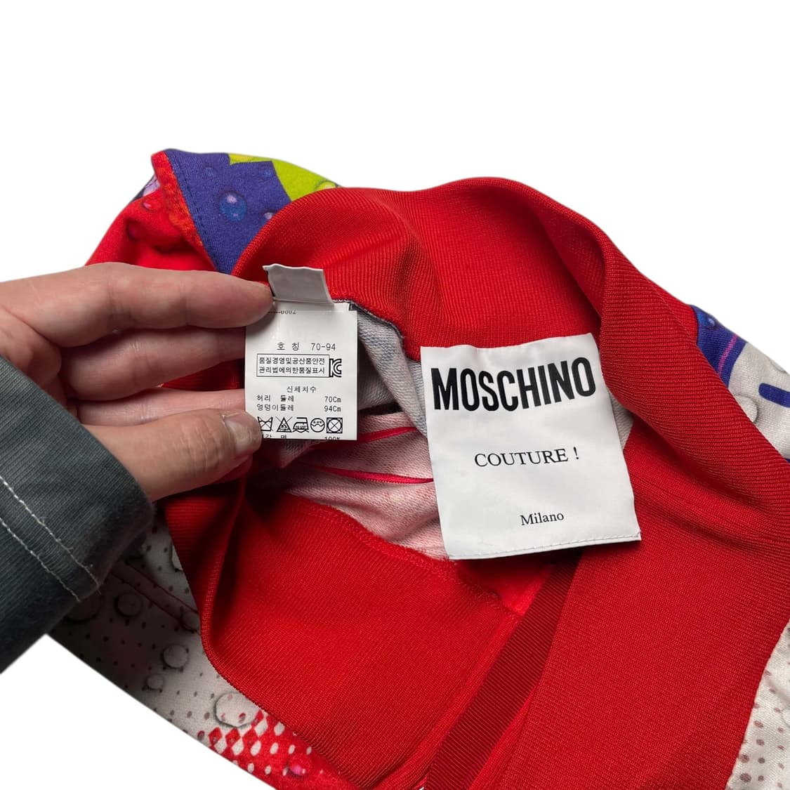 Moschino 레몬&포도 소다 프린트 미니 스커트 상품이미지8