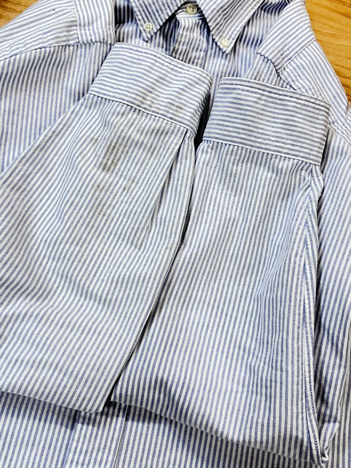 폴로 랄프로렌 스트라이프 셔츠 스카이블루 L  #csz3456  상품이미지4