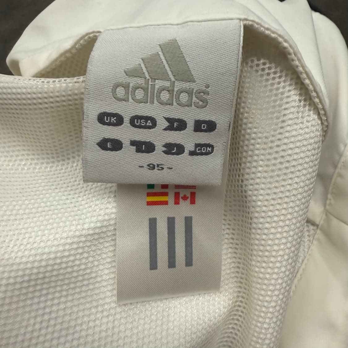 [정품/95] 아디다스 올드스쿨 콤프 웜업 바람막이 상품이미지7