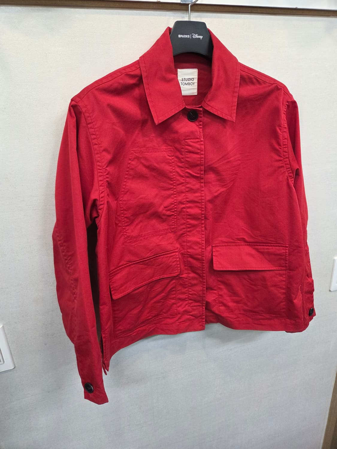 스튜디오 톰보이 프렌치 워크 코튼 자켓 프리 상품이미지7