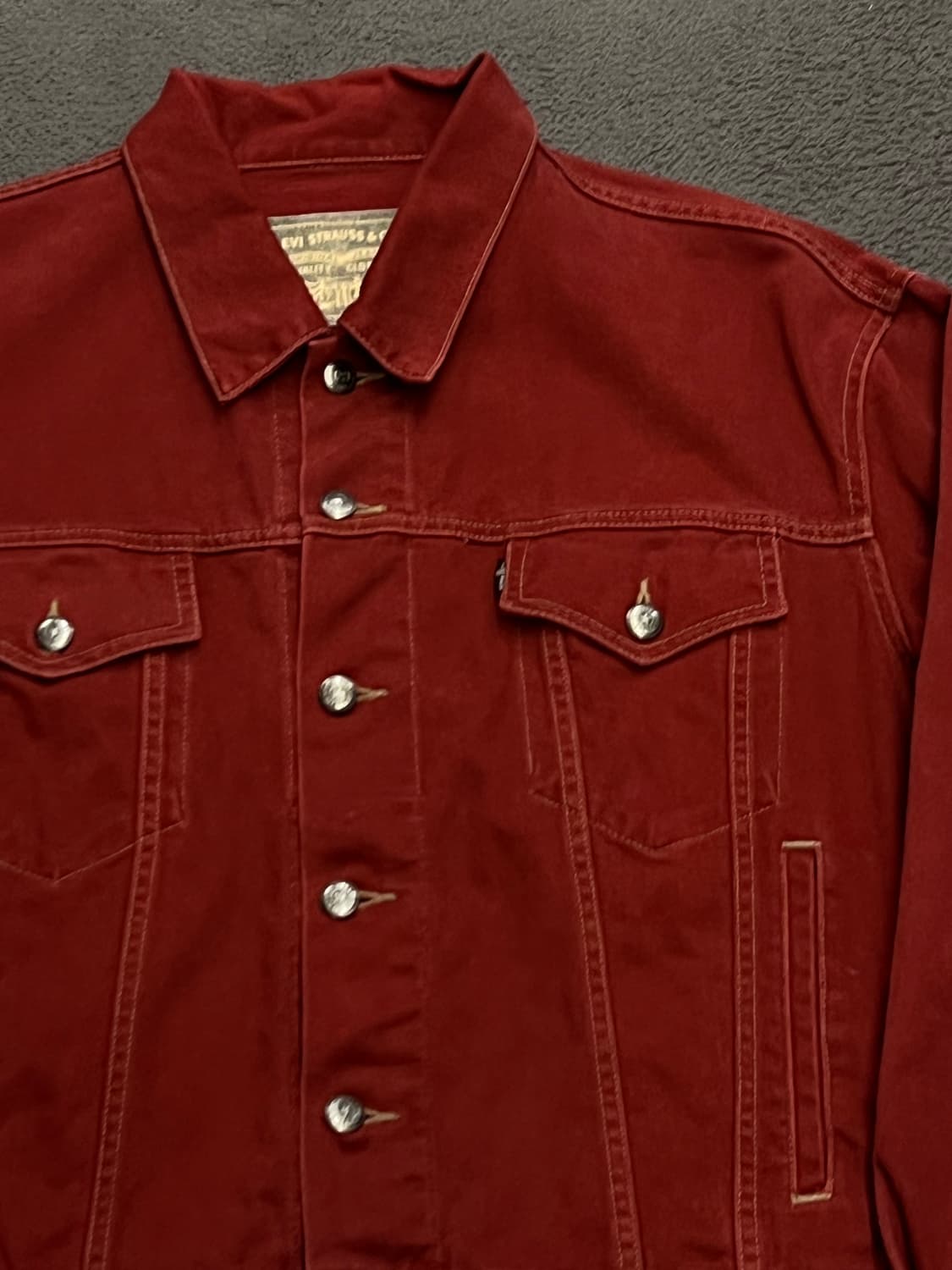 리바이스 블랙탭 빈티지 트러커 자켓 처분  상품이미지2