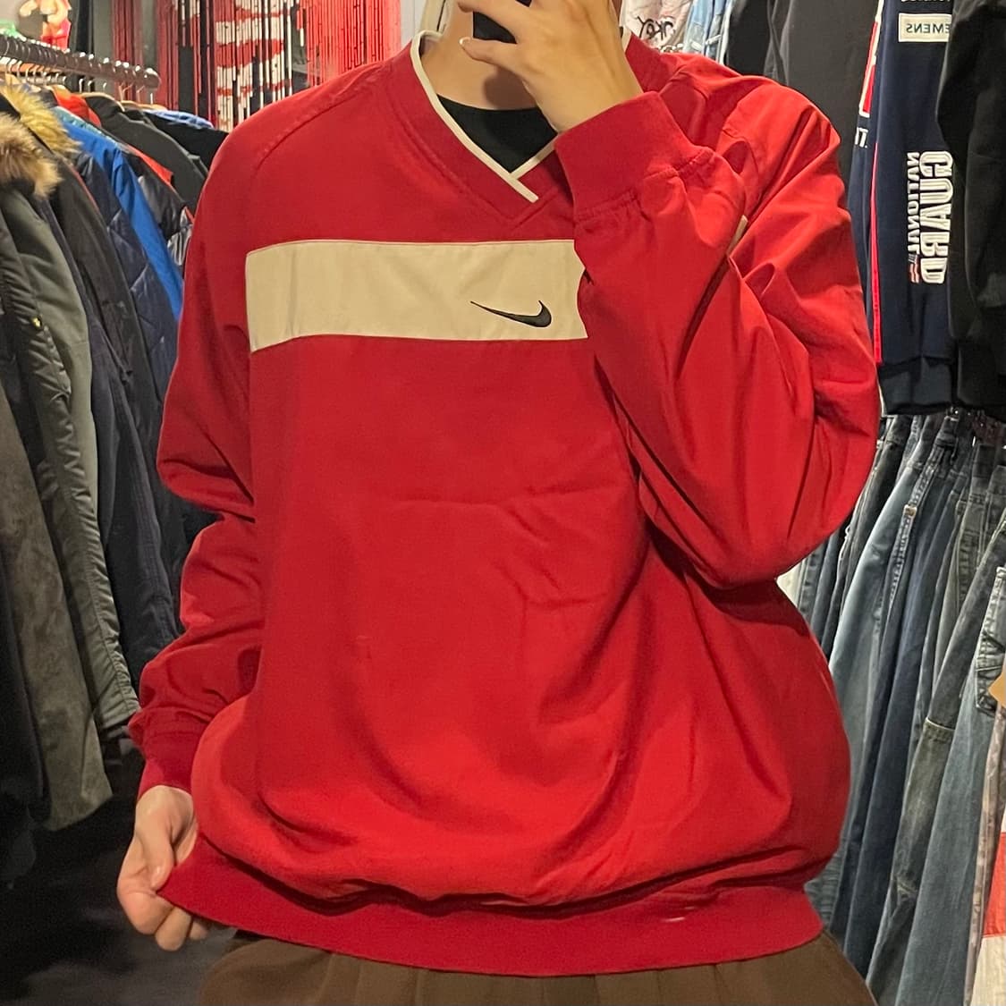 [IM] nike 나이키 레드 투톤 웜업 상품이미지2