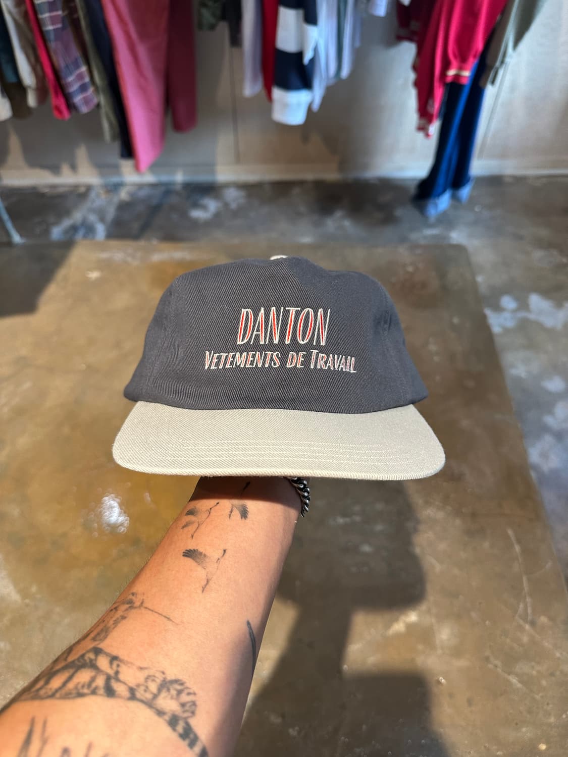  Danton Twill Flat Visor 2Tone Cap 상품이미지1