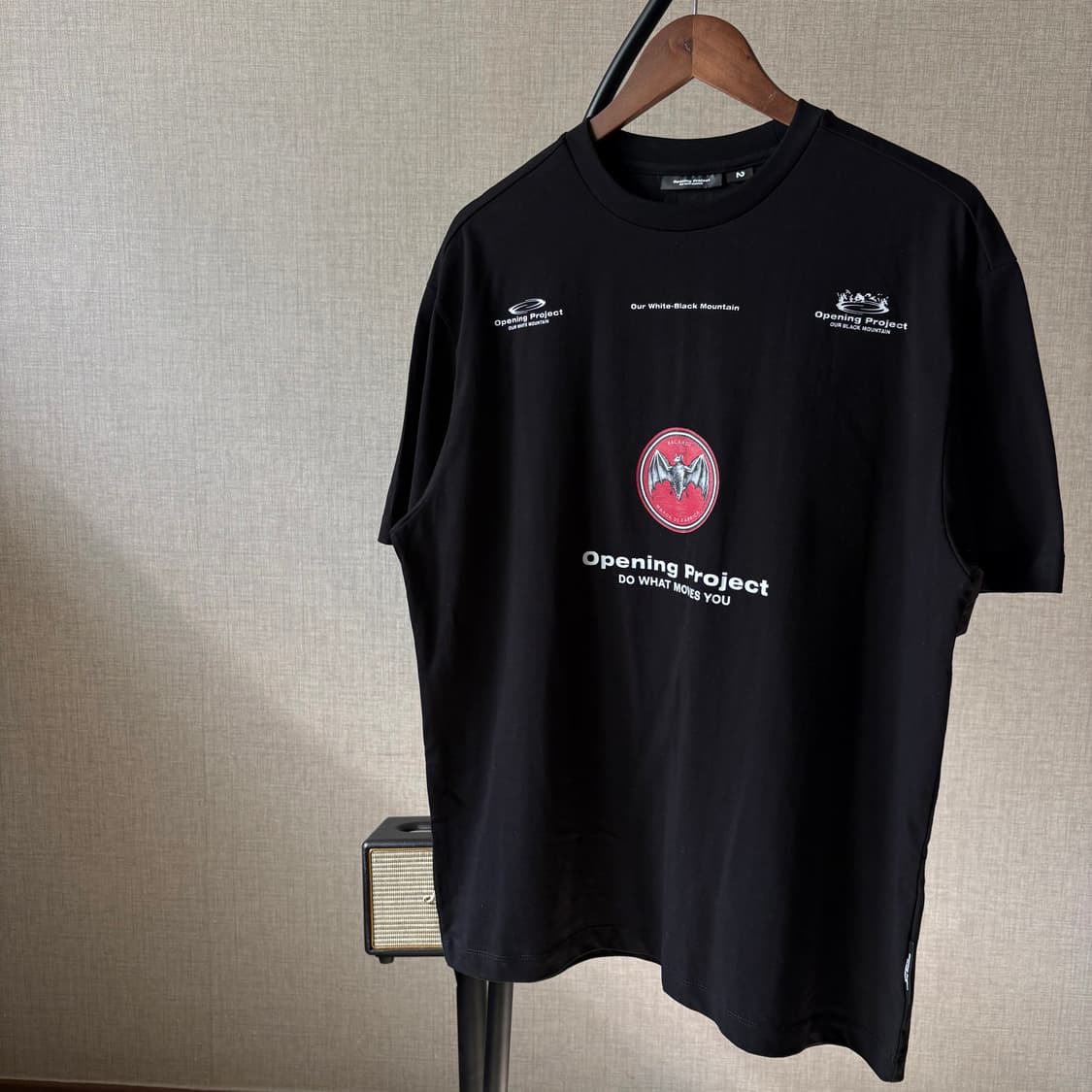 오프닝 프로젝트 x 바카디 로그 플레잉 반팔 티셔츠 상품이미지5