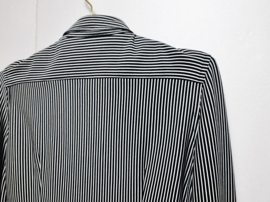 여성 레어 폴로 POLO 스트라이프 니트 드레스 긴팔 셔츠 남방 상품이미지7