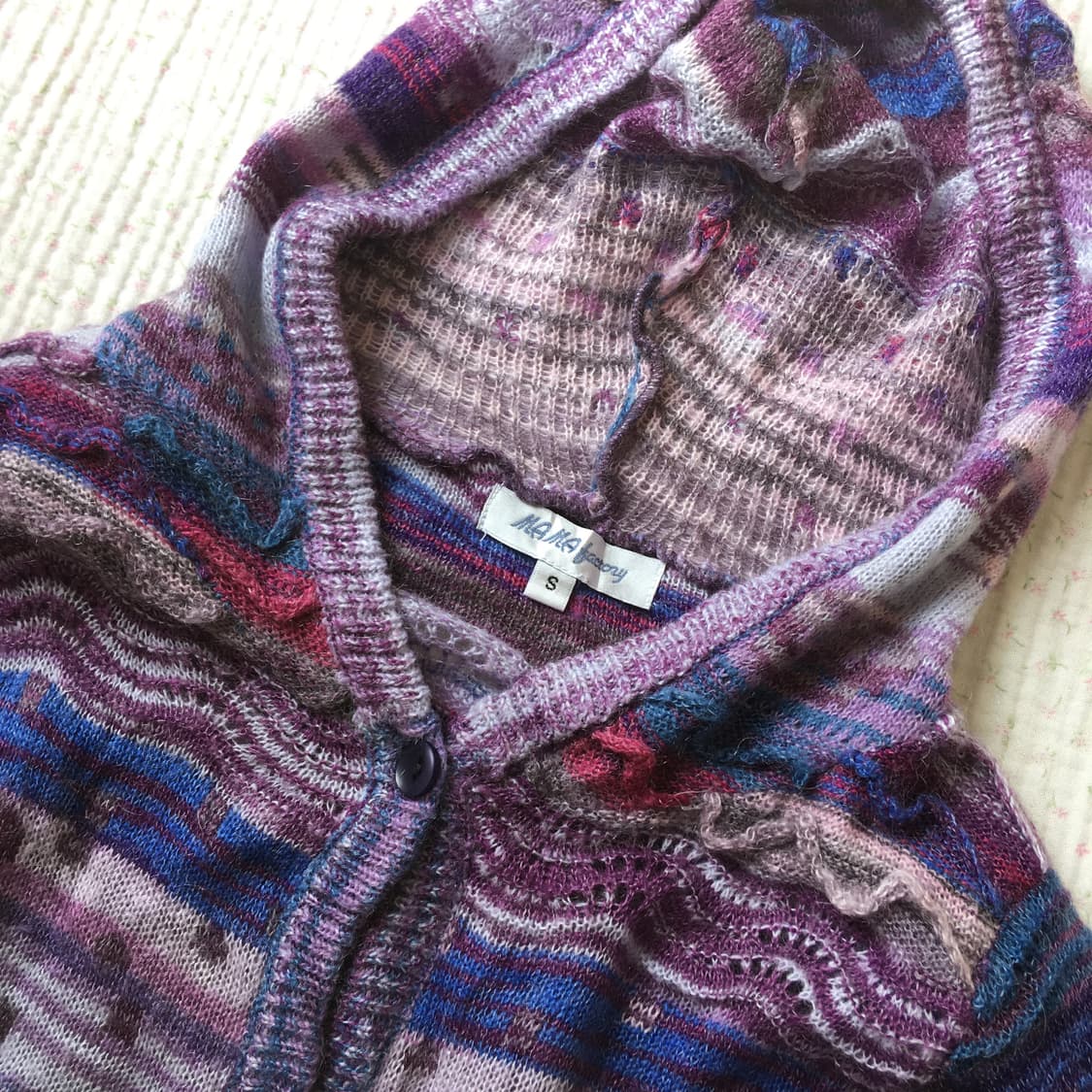 JPN/하구미가디건 모리걸가디건 하구미후드가디건 보헤미안후드가디건 상품이미지6