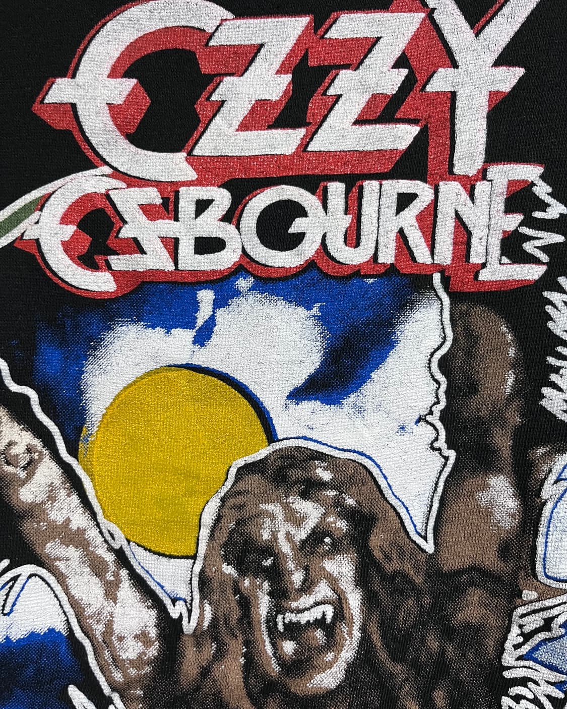빈티지 Og 80s Ozzy Osbourne 오지 오스본 밴드 티셔츠 상품이미지3