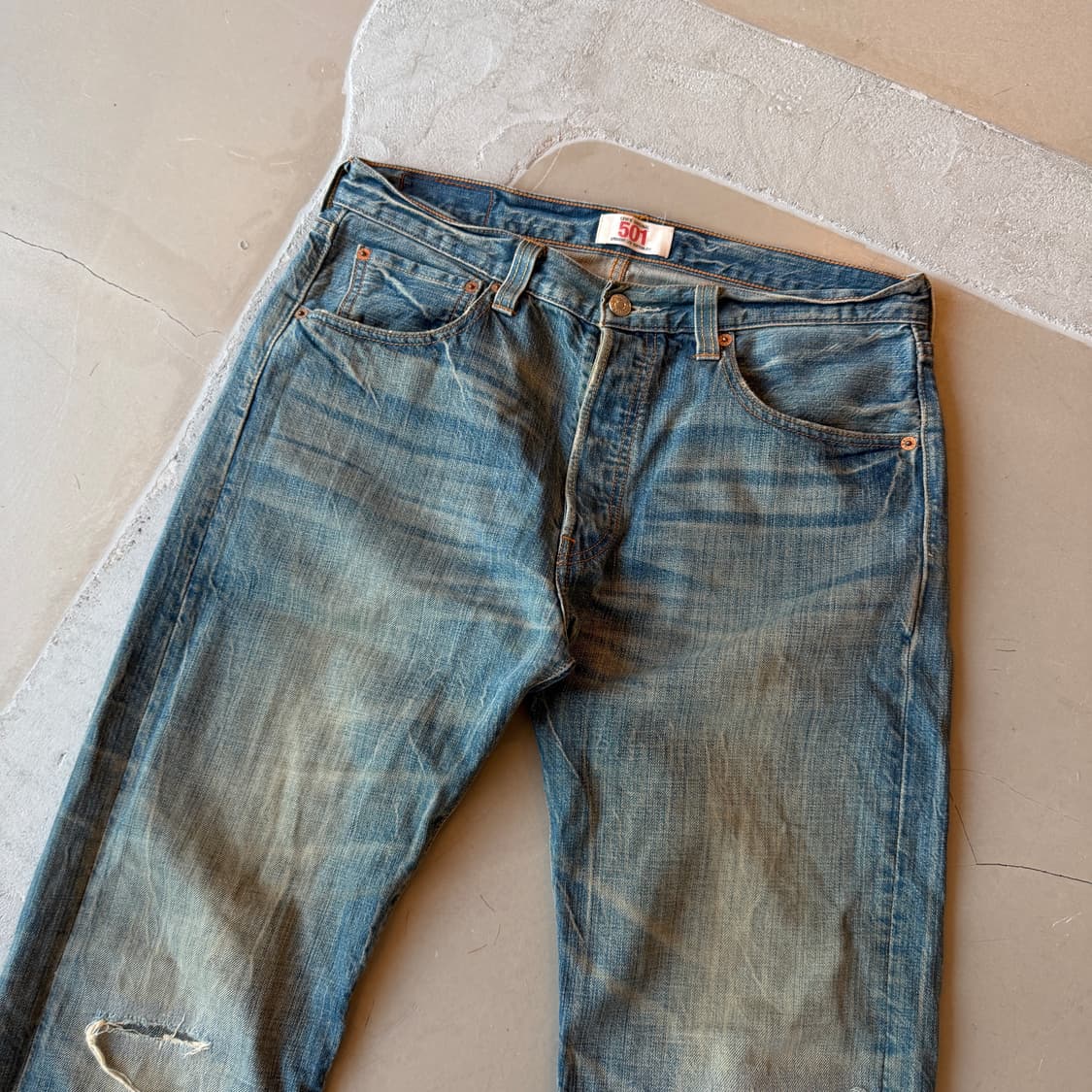 리바이스 501 데님 팬츠 상품이미지2