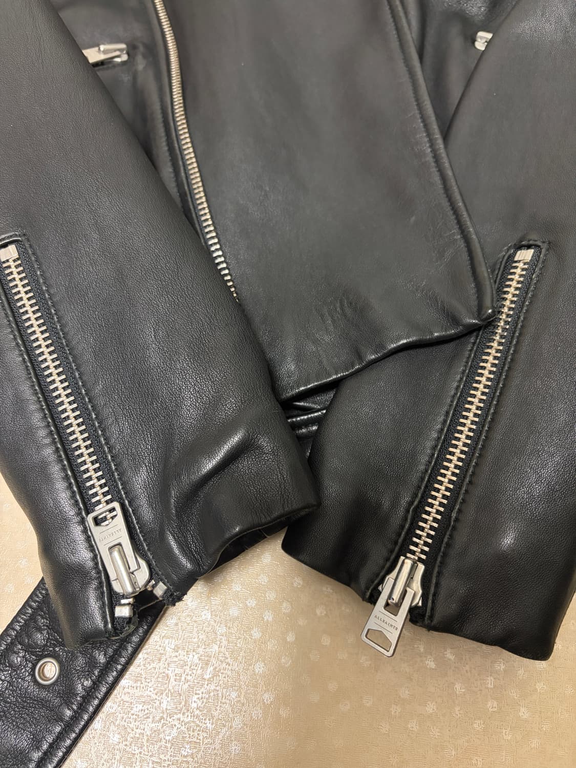 All Saints 올세인츠 카하와 레더 자켓 상품이미지7