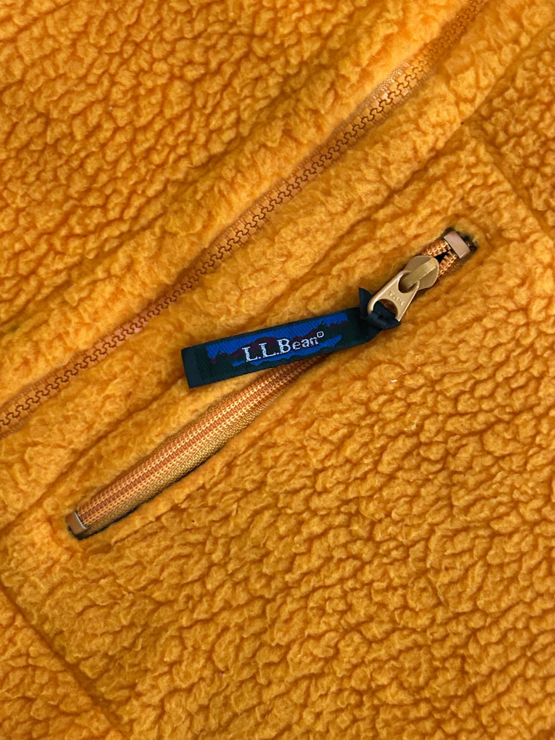 [XL] LL Bean 엘엘빈 90s USA 플리스 집업 자켓 딥파일 상품이미지3