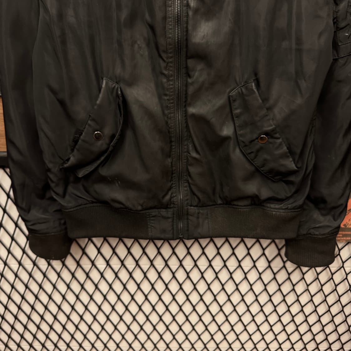 2022 BORN PINK 블랙핑크 월드투어 봄버 자켓 블랙 상품이미지4