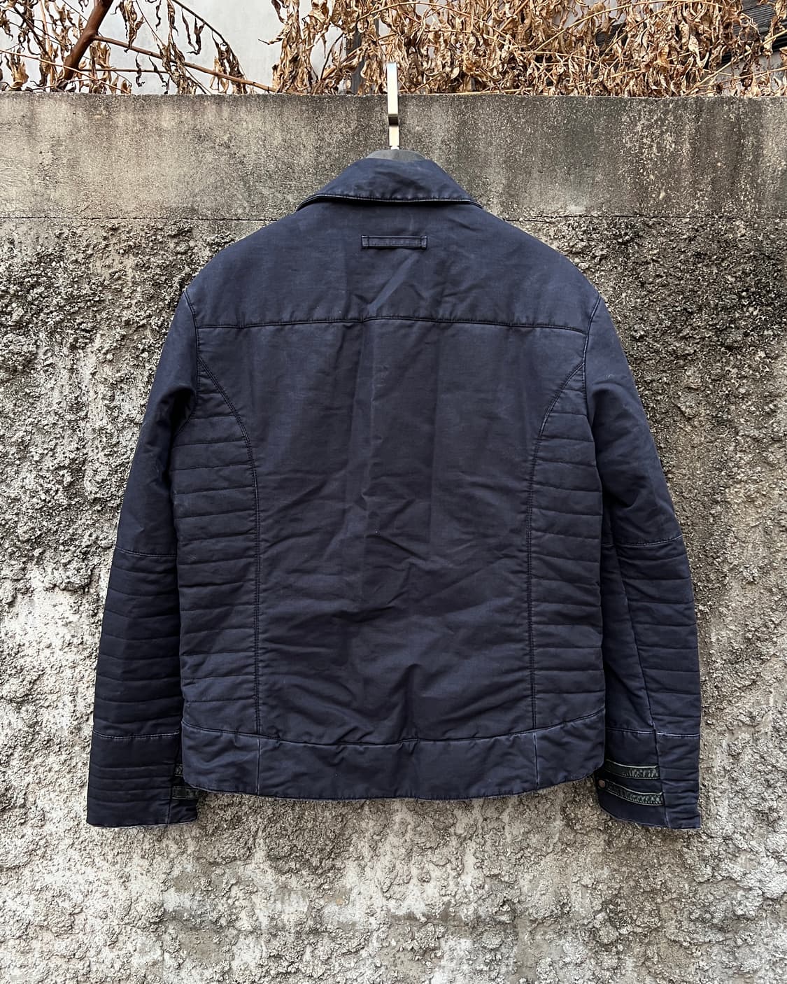 [M] 90s 아르마니 익스체인지 코튼 라이더 자켓 상품이미지8