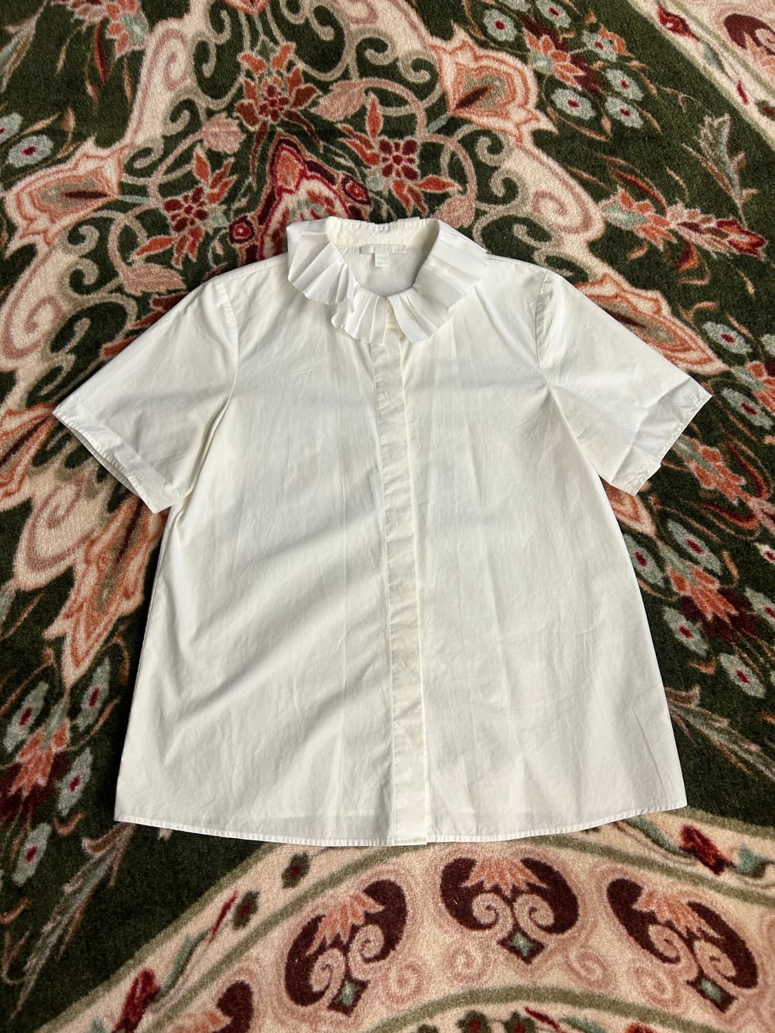 Cos 프릴 반팔셔츠 상품이미지1