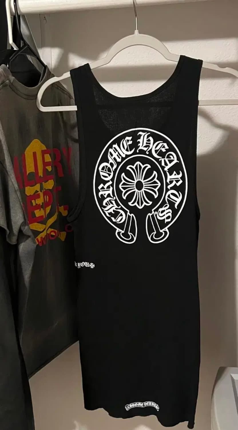 크롬하츠 홀스슈 탱크탑 M 상품이미지5