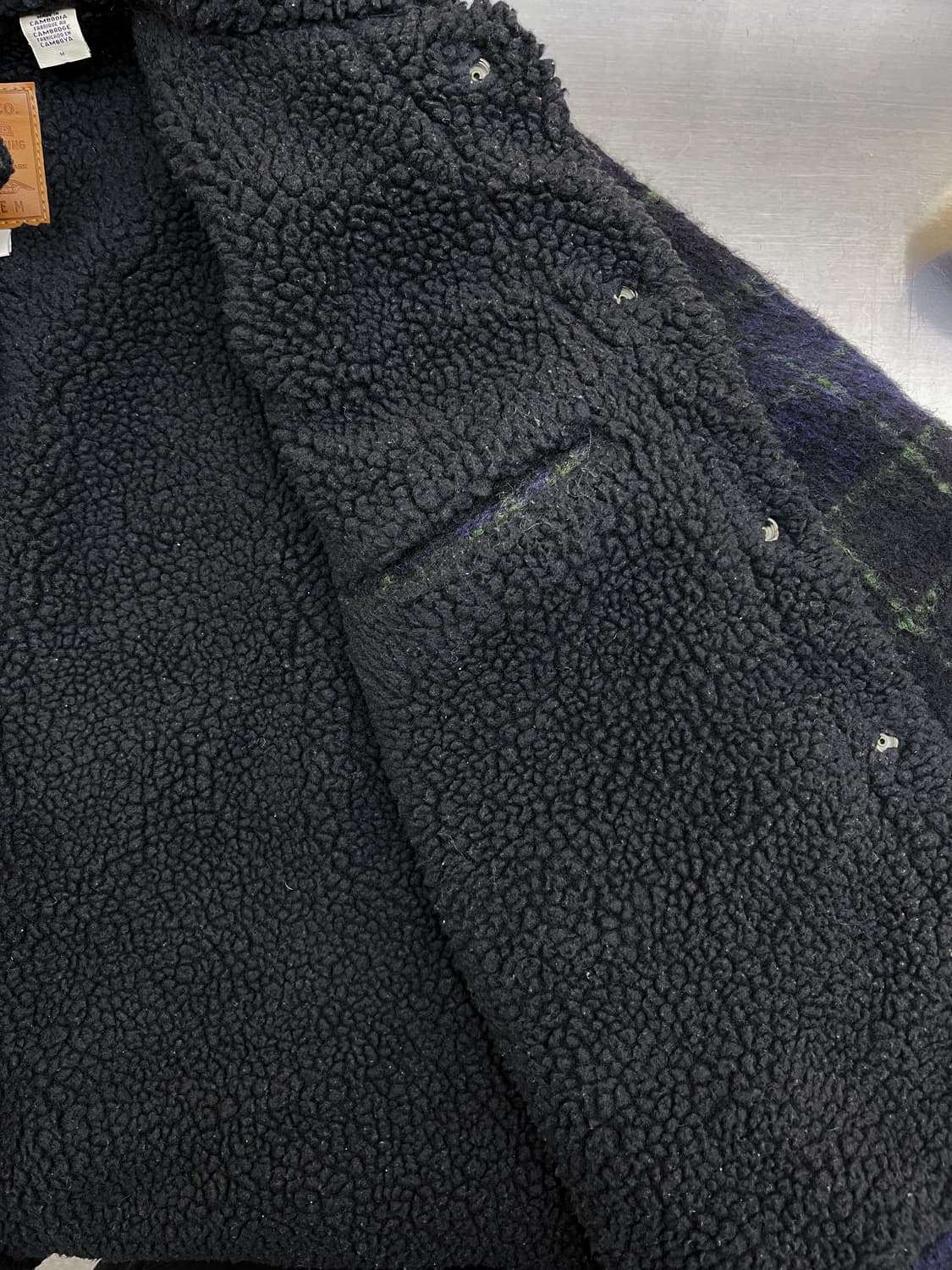 리바이스 쉐르파 체크 트러커 자켓 상품이미지9