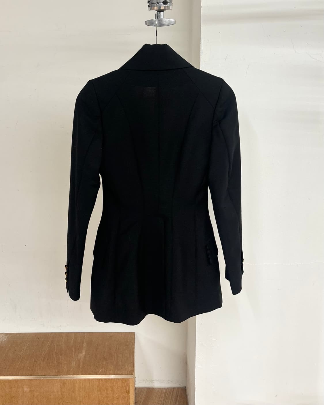 비비안웨스트우드 골드라벨 라펠카라 블랙 블레이저 상품이미지6