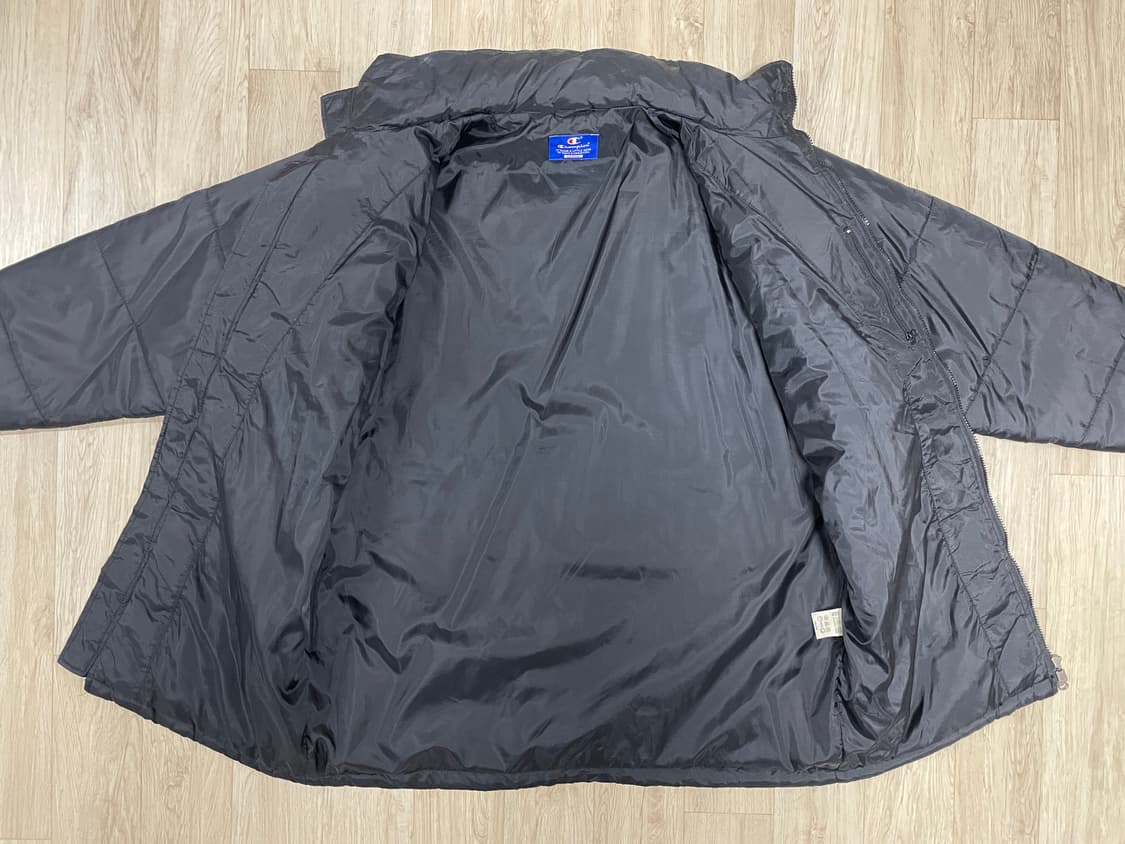 105) 90's 챔피온 재팬 립스톤 후드 미드패딩(RRL&LVC&폴로) 상품이미지5