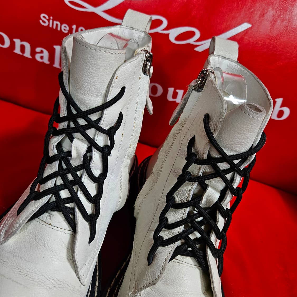 바두라(BADURA) in 핀란드 하이킹 가죽 부츠 37size 상품이미지2