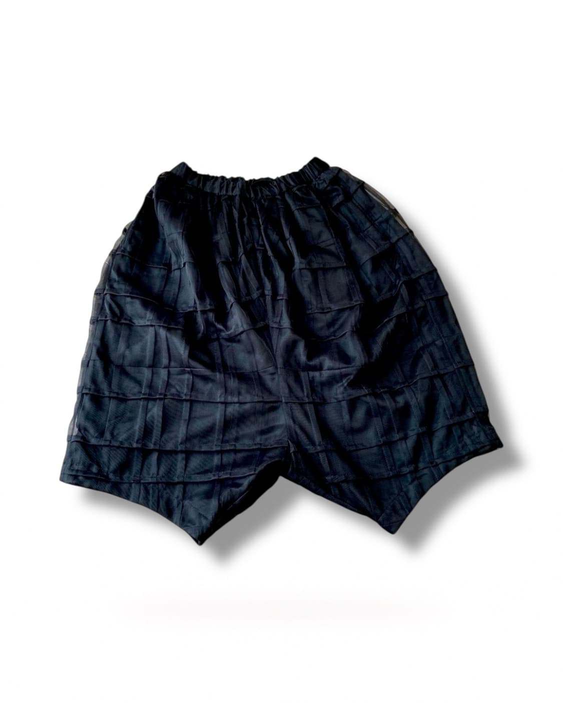 꼼데가르송 layered sarouel harem black pants 상품이미지1