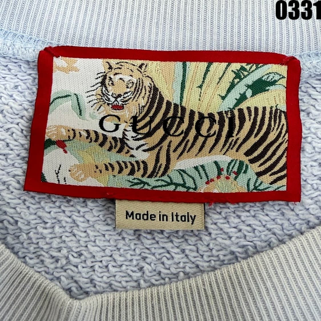 구찌 타이거 프린팅 스웻셔츠 XS 0331 상품이미지4