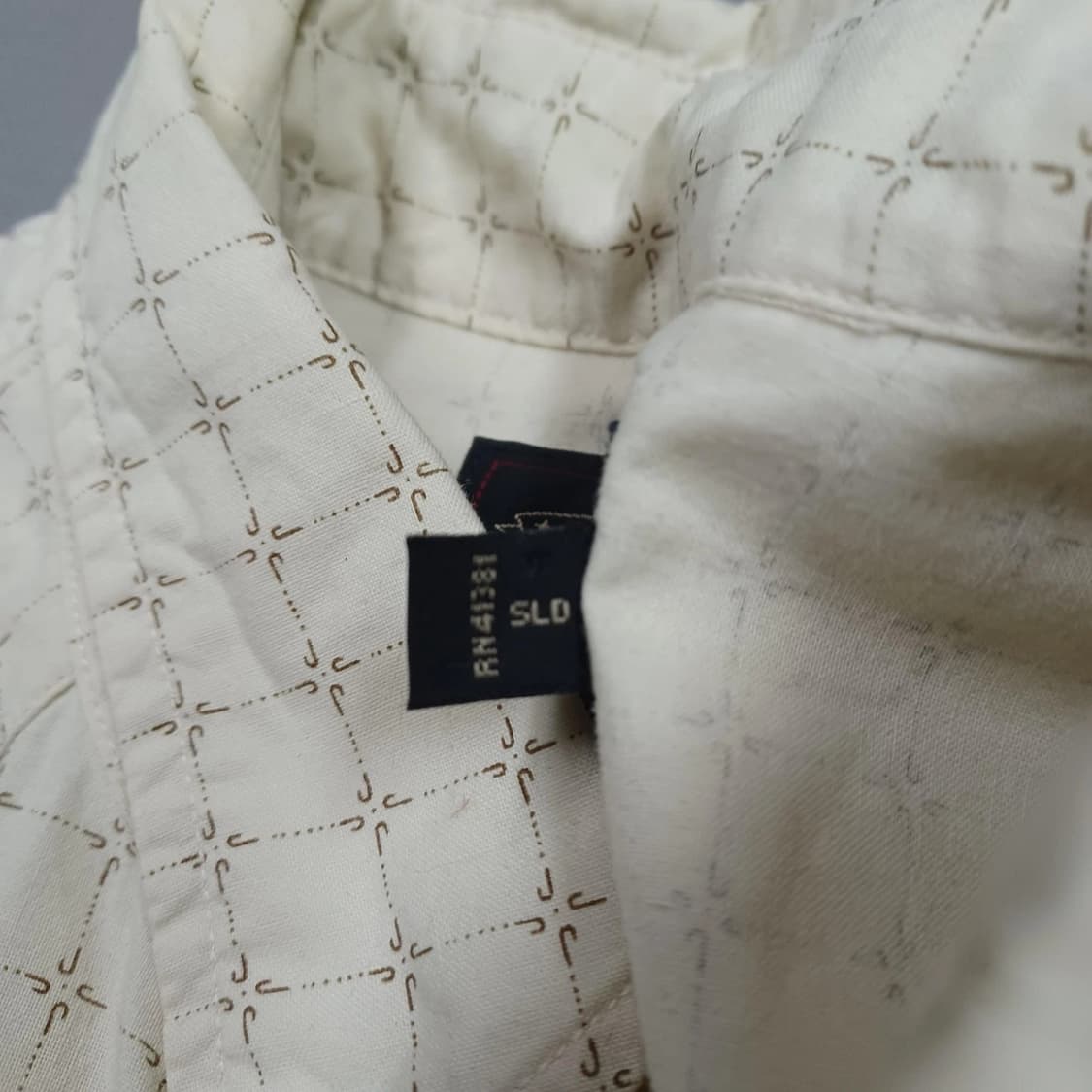 RRL 더블알엘 아웃로 프린트 웨스턴 셔츠 화이트 상품이미지4