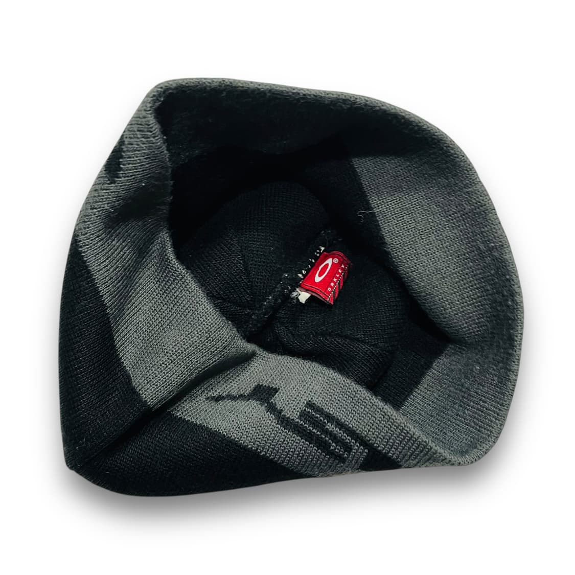 오클리 90s 더블 써클 로고 빈티지 다크 비니 상품이미지3