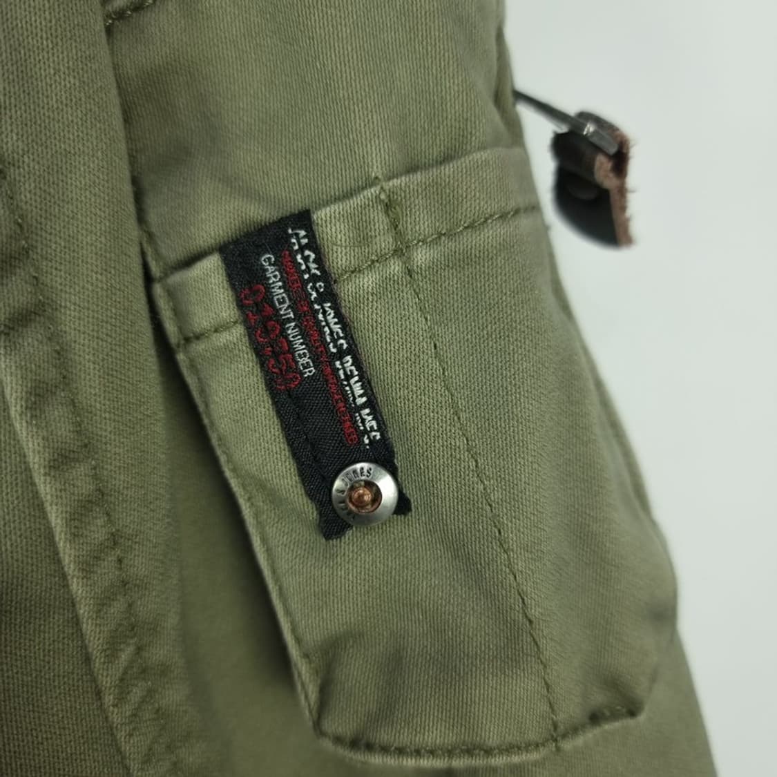 [잭앤존스] 밀리터리 멀티 포켓 빈티지 코튼 집업 자켓 M19358 상품이미지6