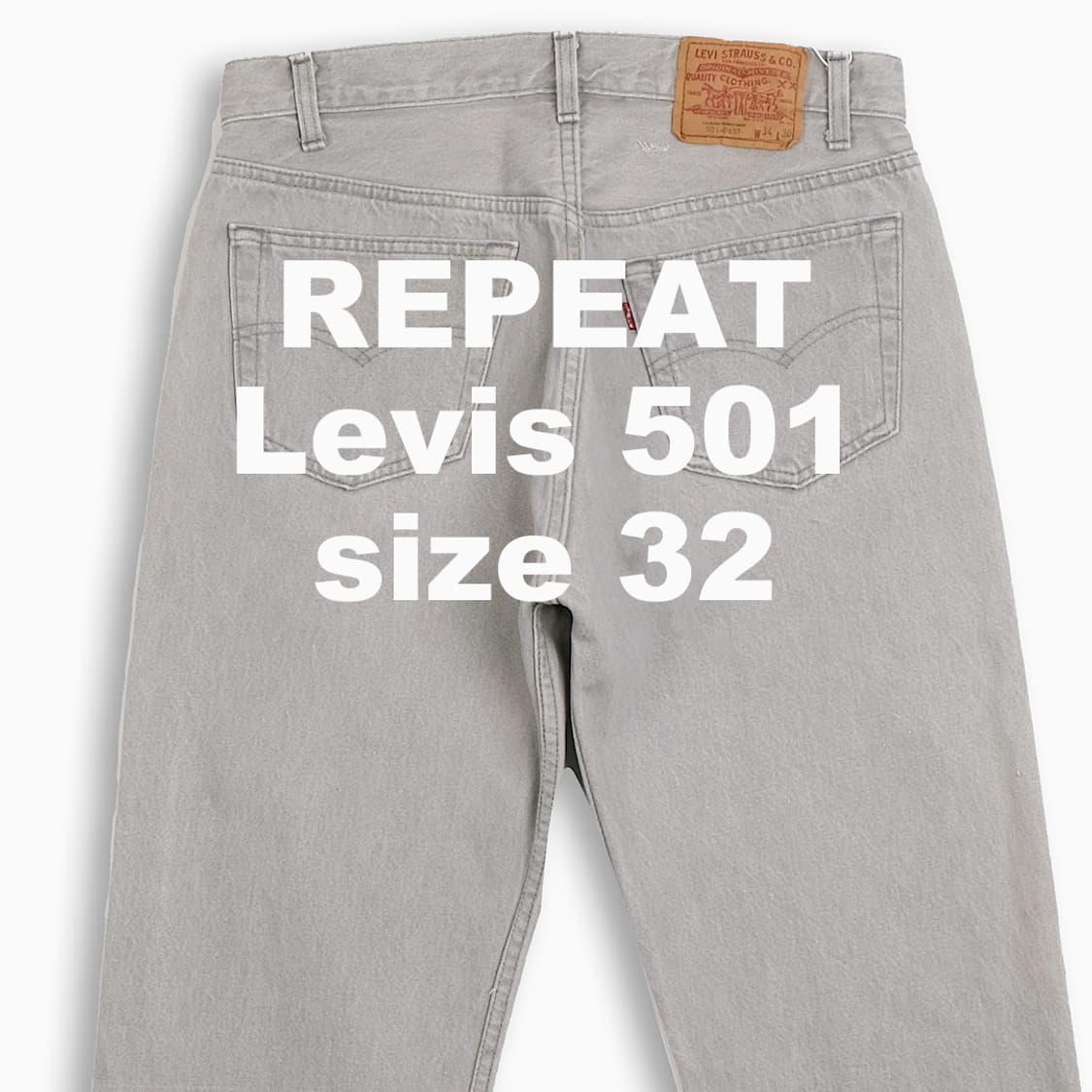 빈티지 리바이스 501 80s USA 32 인치 LV50134557 상품이미지1