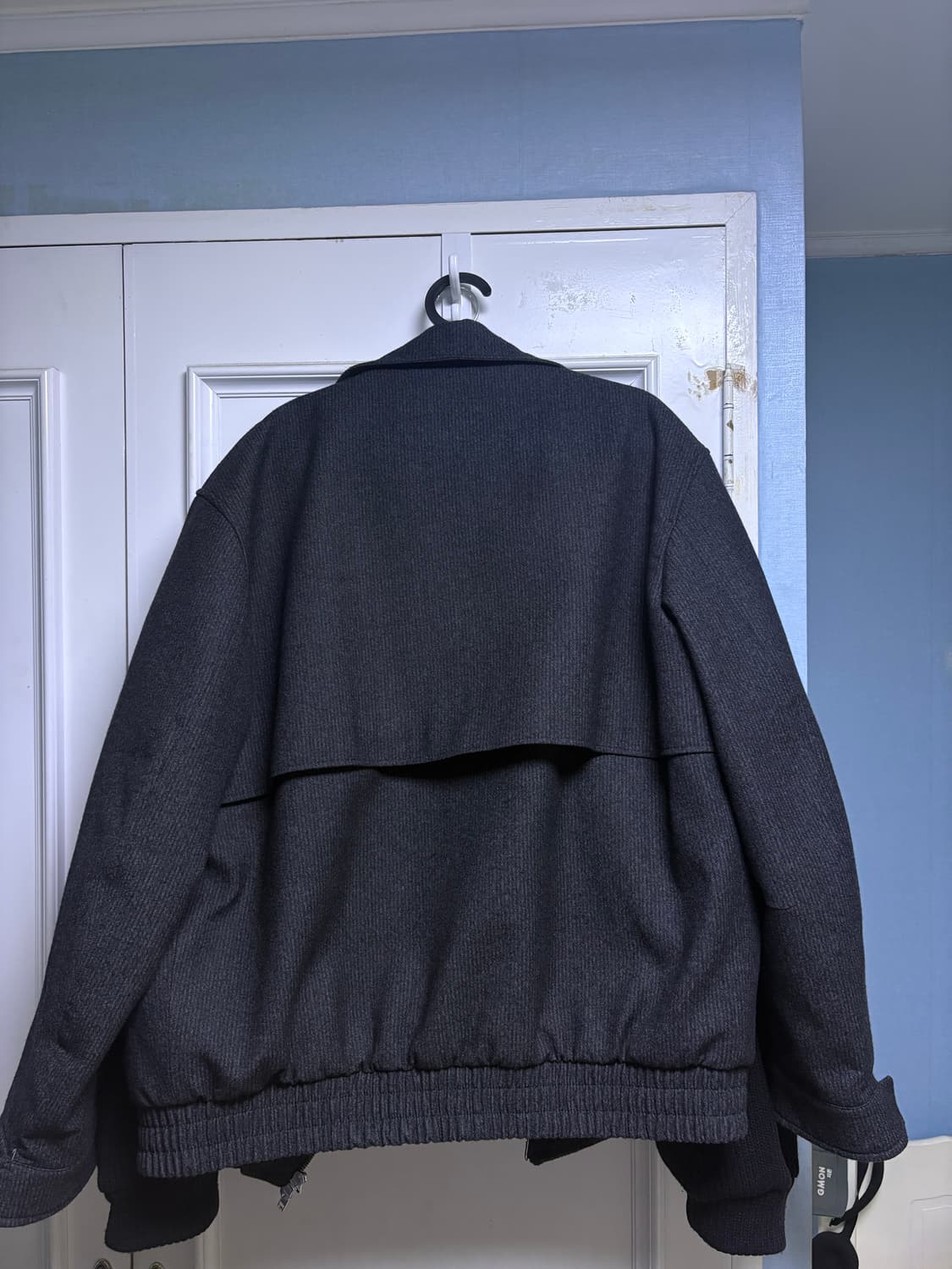 stu 하이넥 라운드 스트라이프 자켓 L 상품이미지3