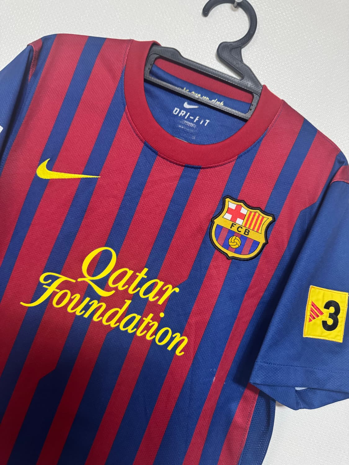 나이키 바르셀로나 11-12 유니폼 반팔 홈 상품이미지4