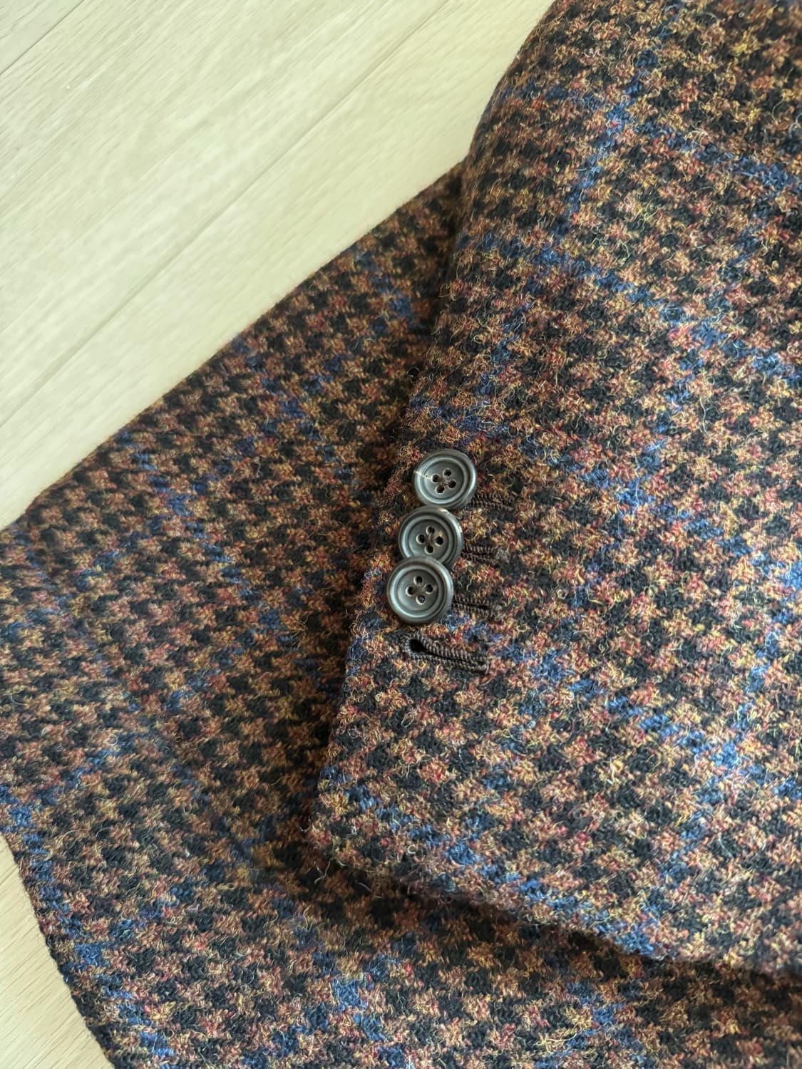 드레익스 체크 블레이저 48 사이즈  상품이미지5