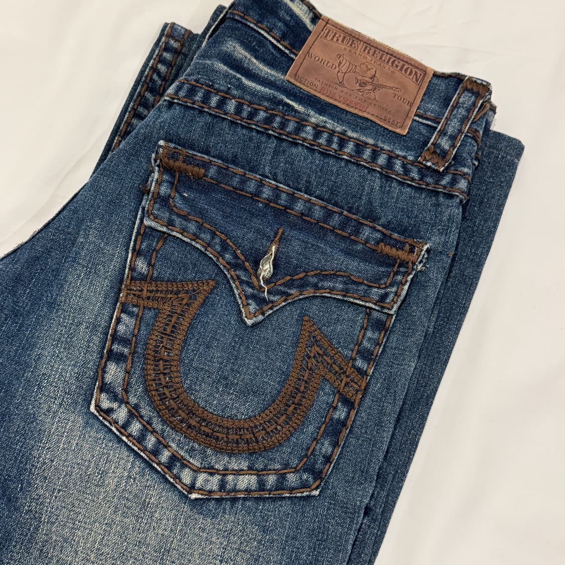 트루릴리젼 세미부츠컷 데님 팬츠 32 상품이미지5