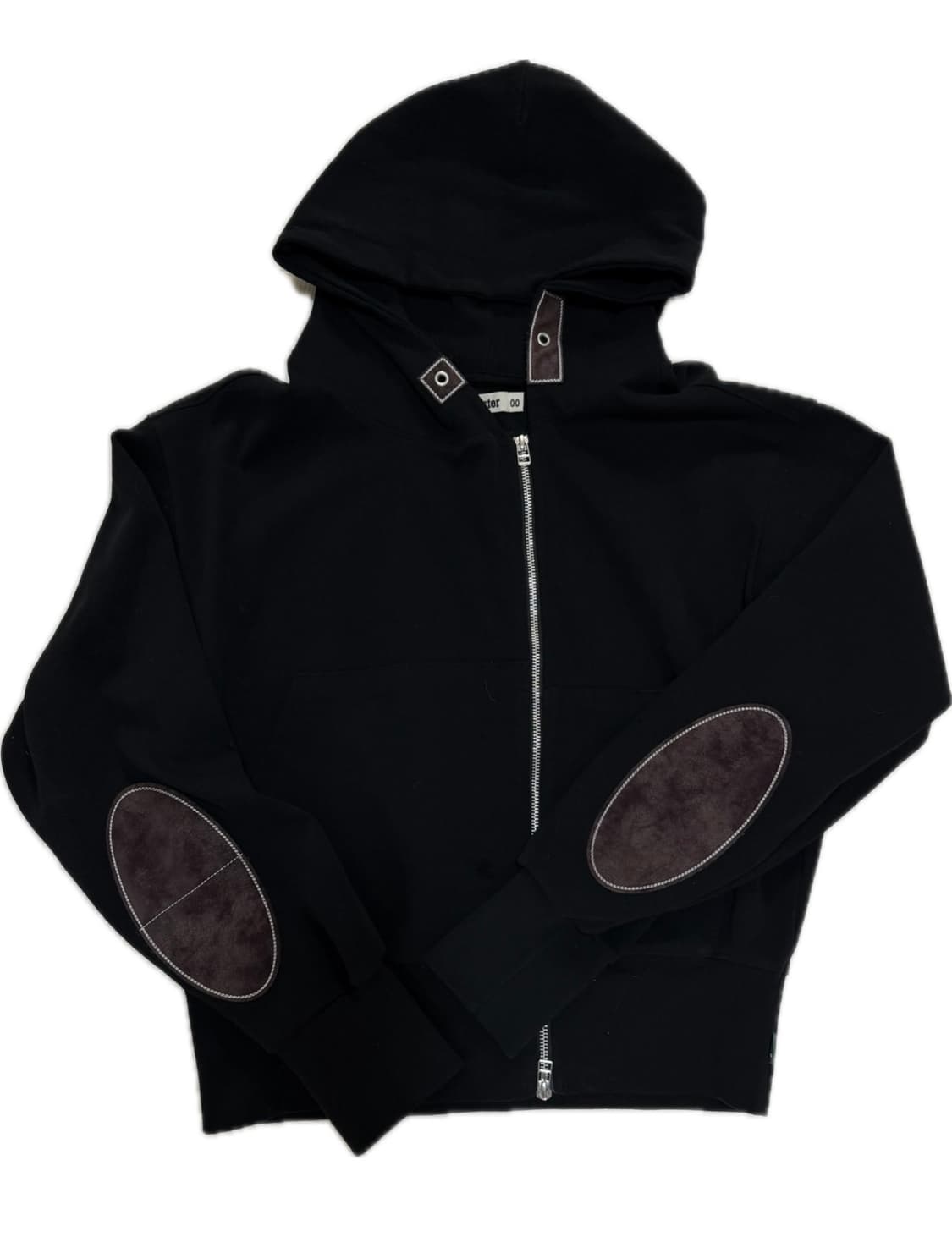 카락터 Writer hooded zip-up 블랙 00 상품이미지1