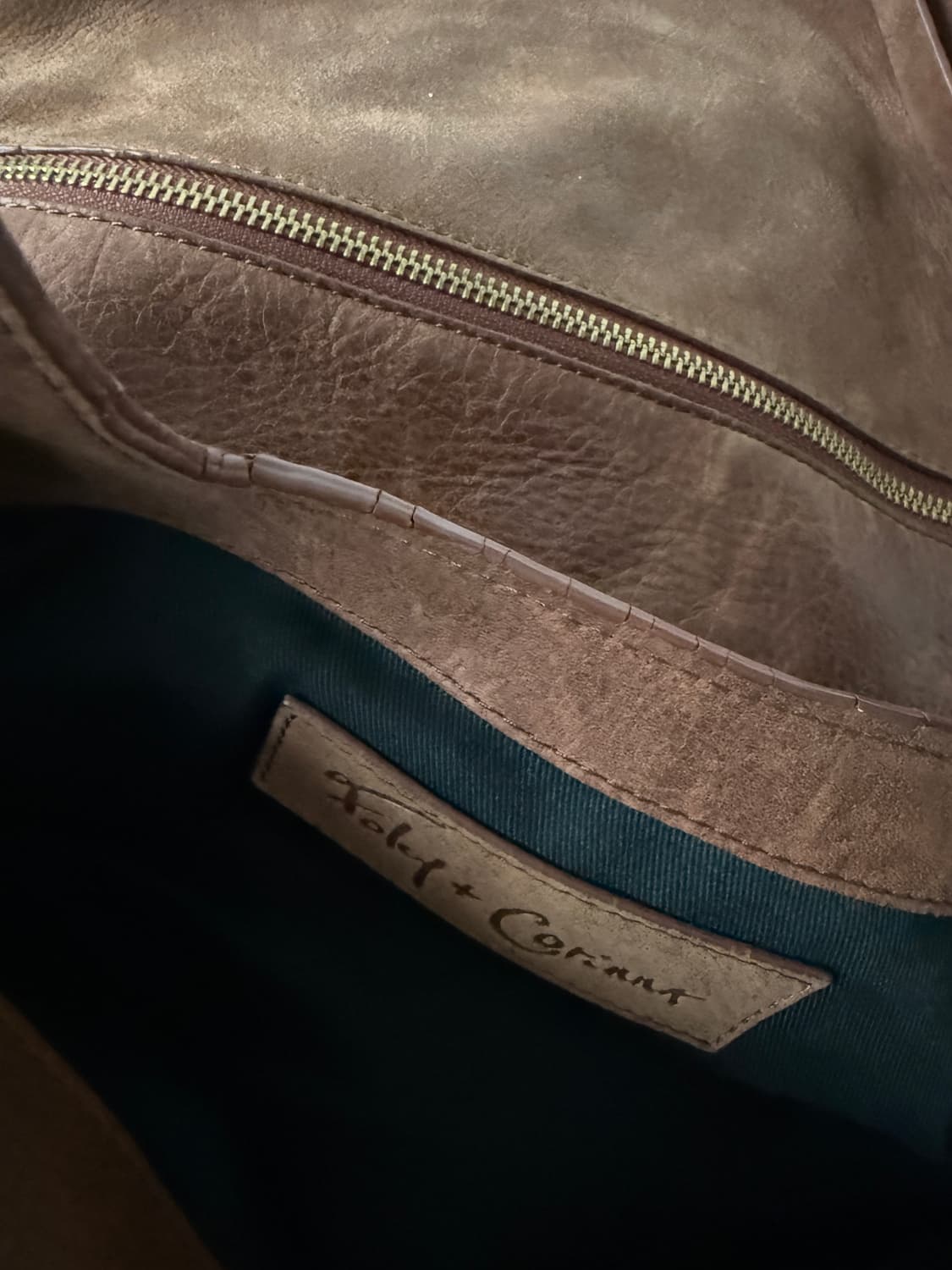 Pre owned 레더 토트 크로스백 상품이미지9