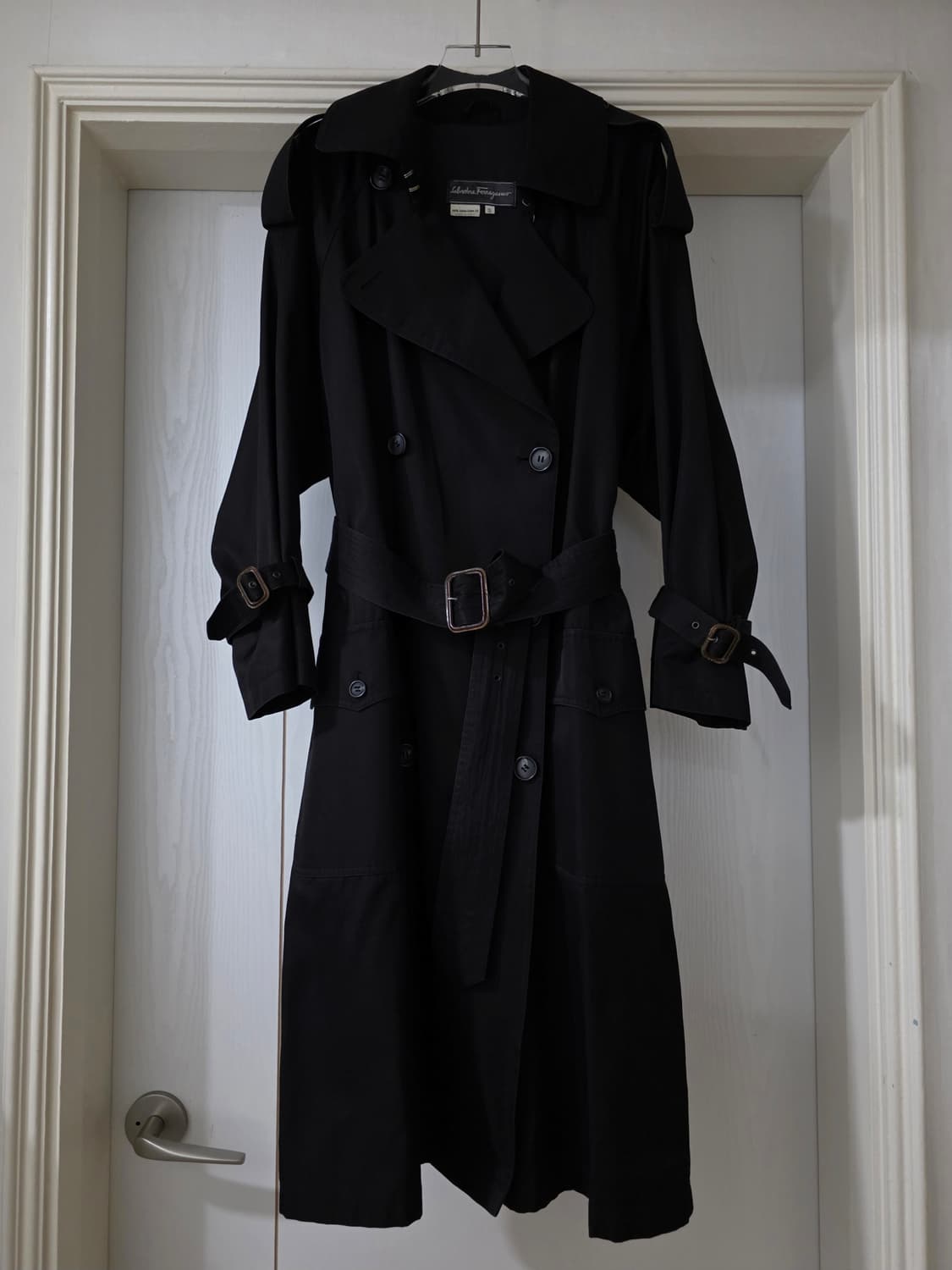 상태좋음) 정품 페레가모 여성 트렌치코트 프리사이즈 상품이미지1