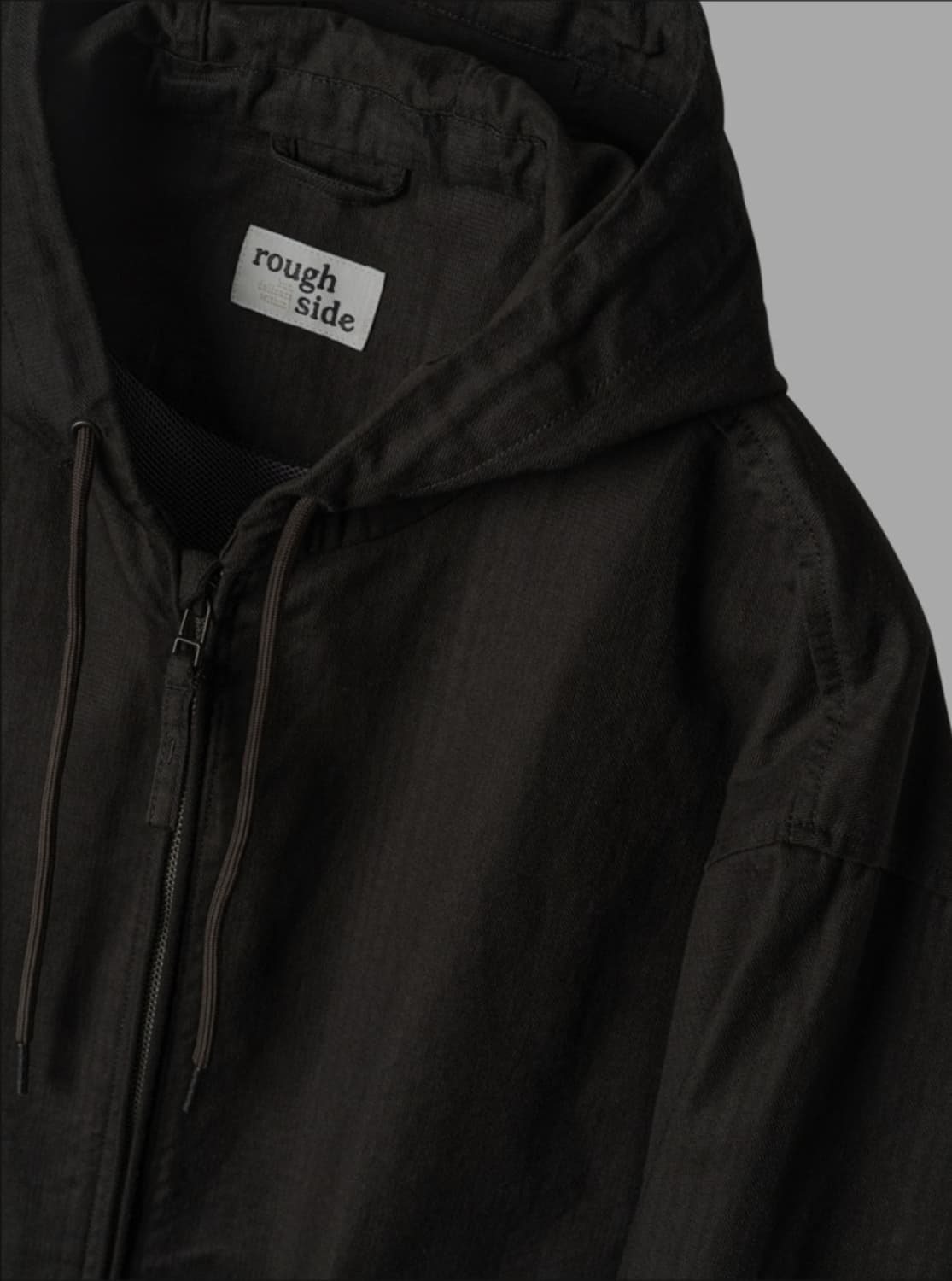 [4] 러프사이드 코튼 힐파카 브라운 플레이드 상품이미지2