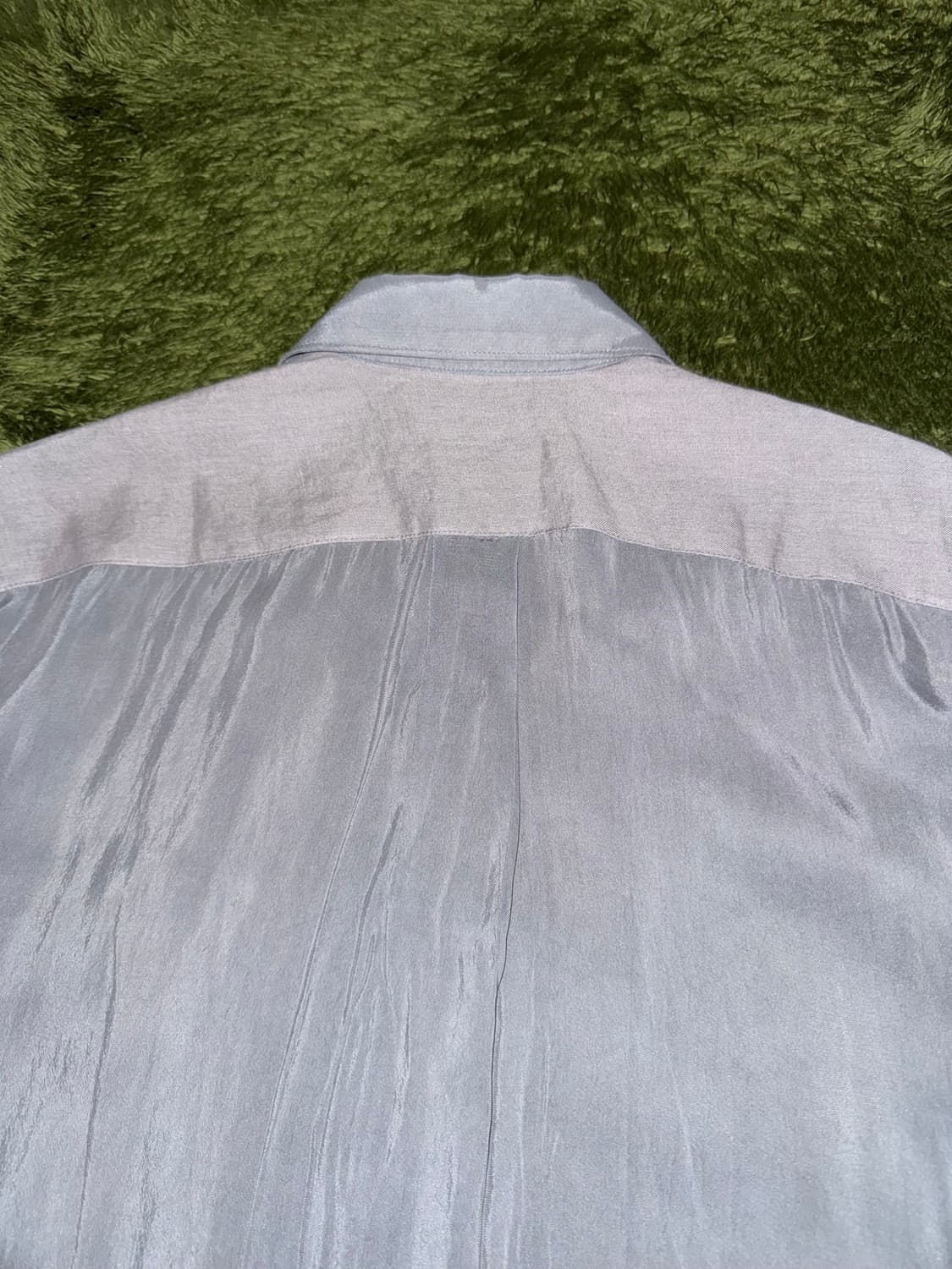 [3] XLIM 엑슬림 EP.5 01 큐프라 릴렉스 핏 셔츠 그레이 상품이미지9