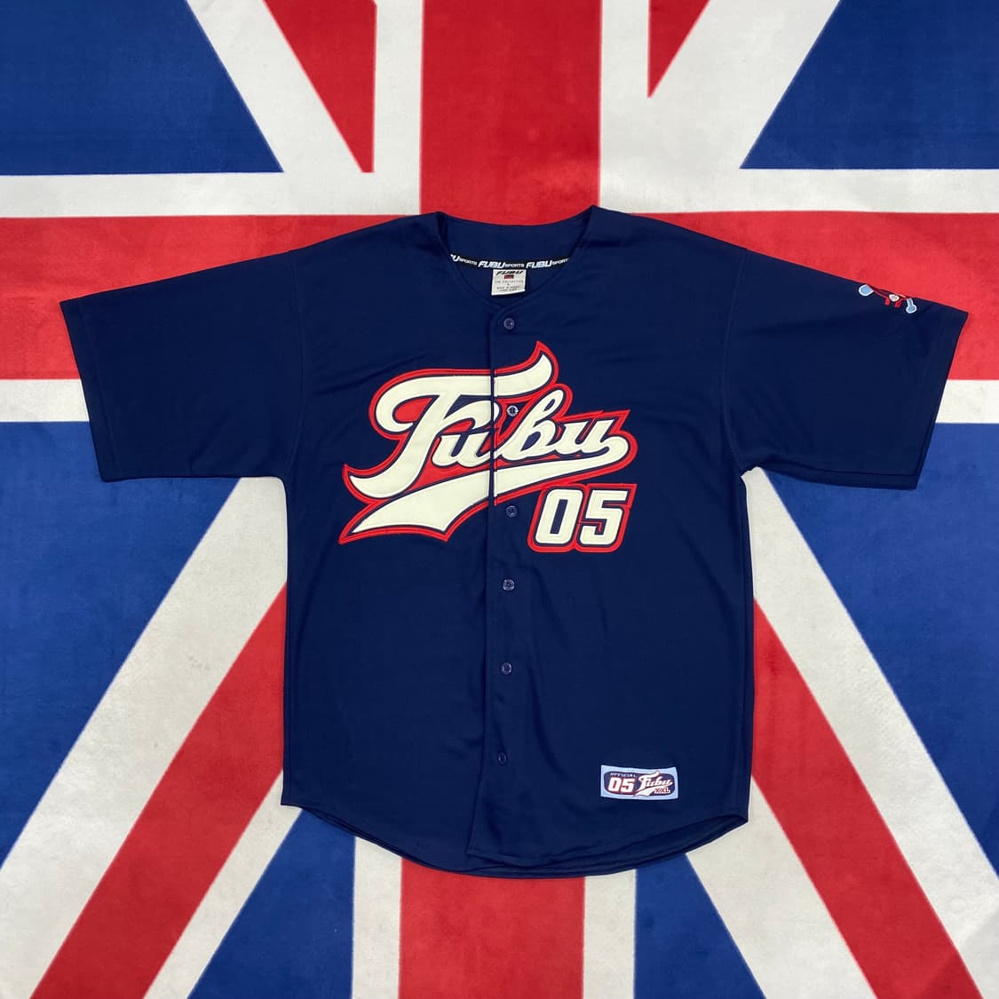 FUBU 올드스쿨 베이스볼 져지반팔 L  상품이미지1