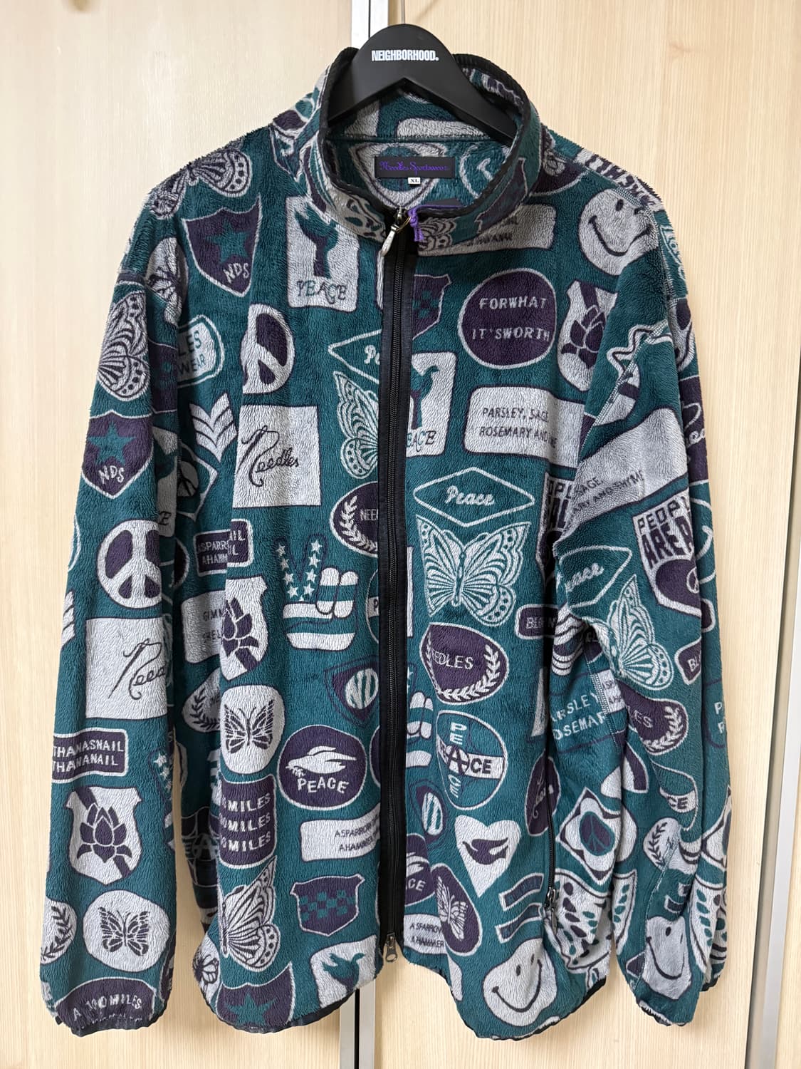 니들스 23aw 스포츠웨어 W.U.파이핑 플리스 자켓 상품이미지1