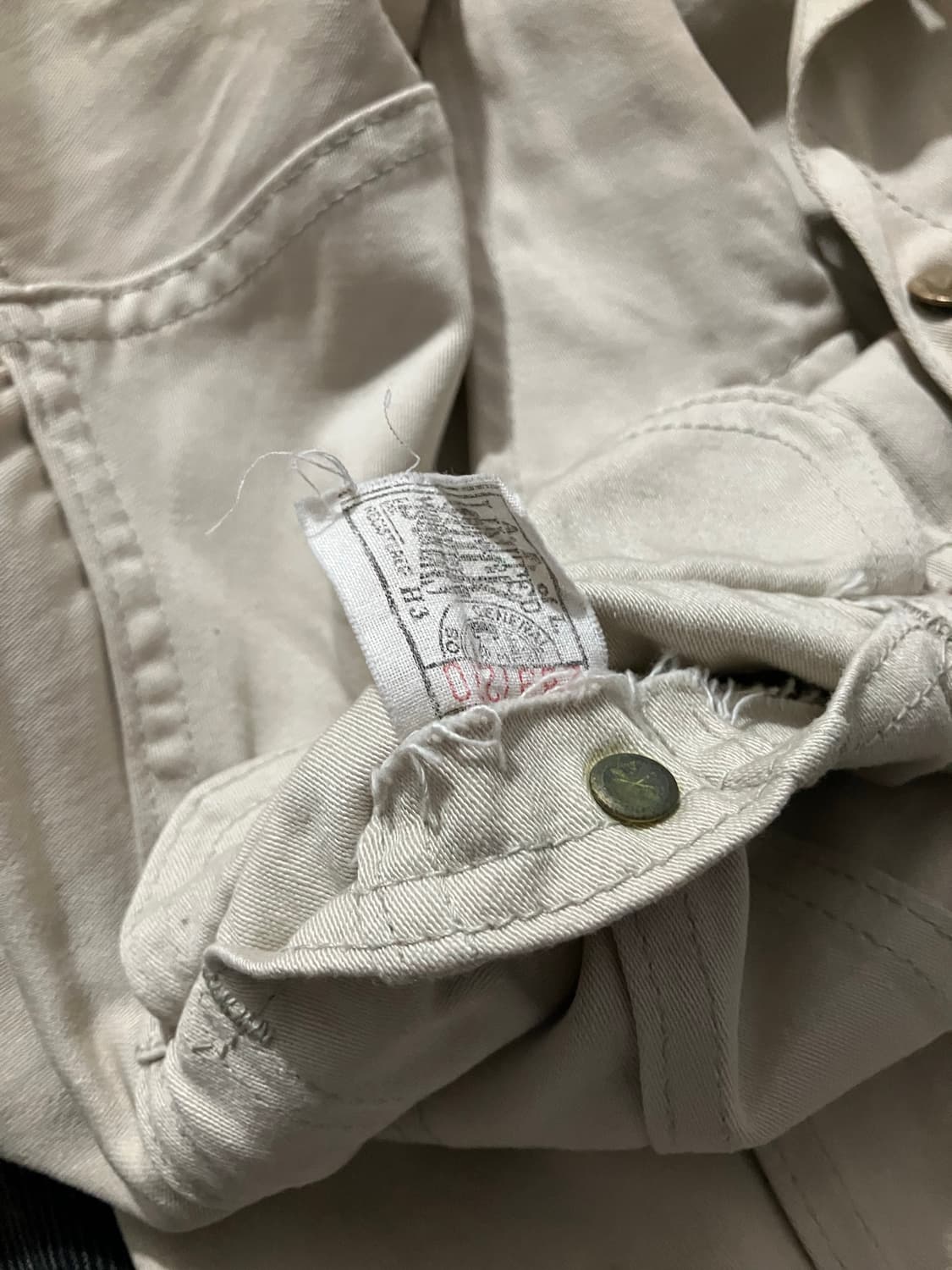 🇺🇸 60s USA 오리지널 빈티지 LEE 리 100-J 자켓 상품이미지9