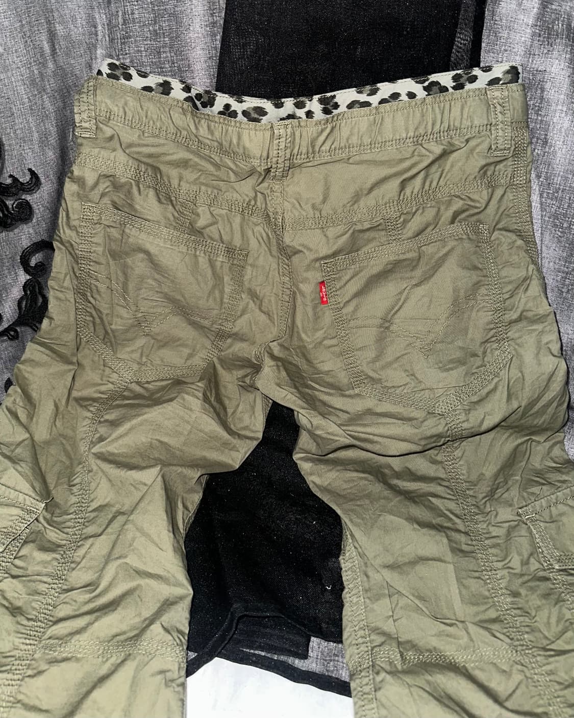 Khaki cargo pants 상품이미지5