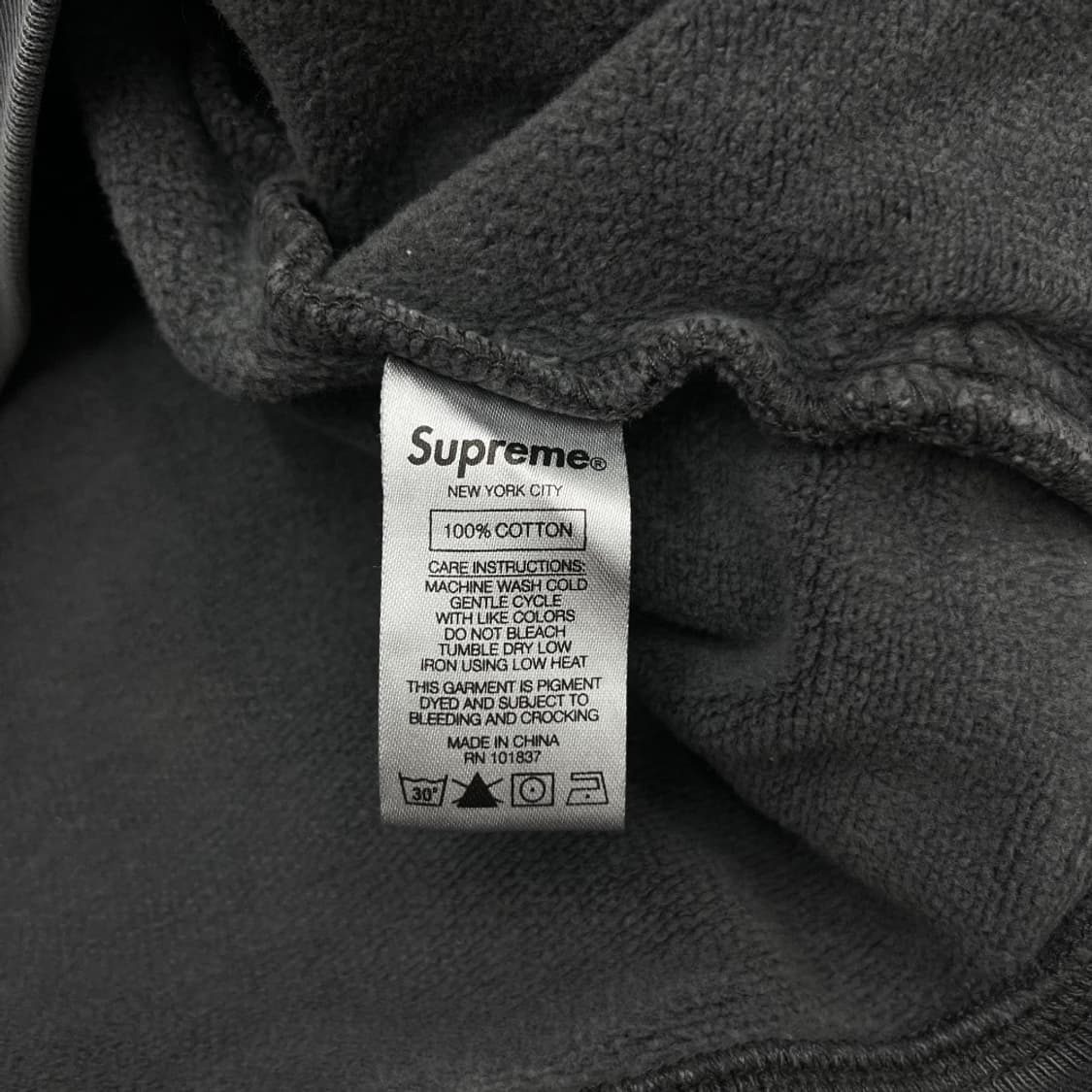 슈프림 에스닉 차콜 pk티 M 상품이미지6