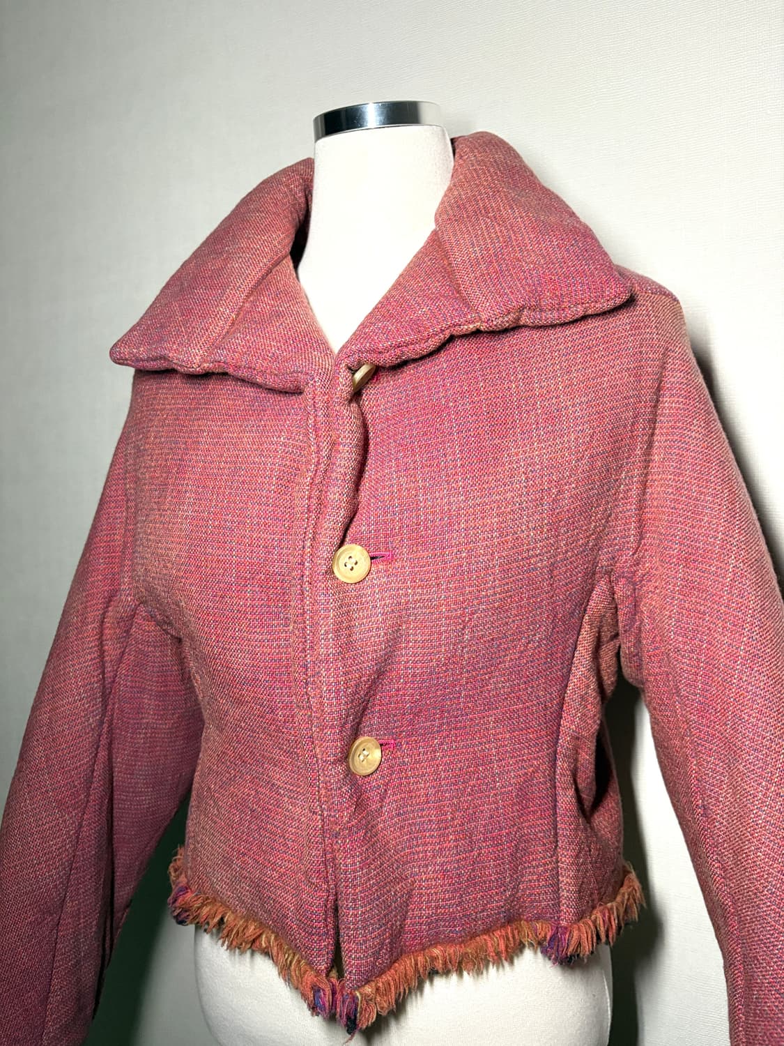 AD2004 준야와타나베 트위드 패딩 상품이미지5