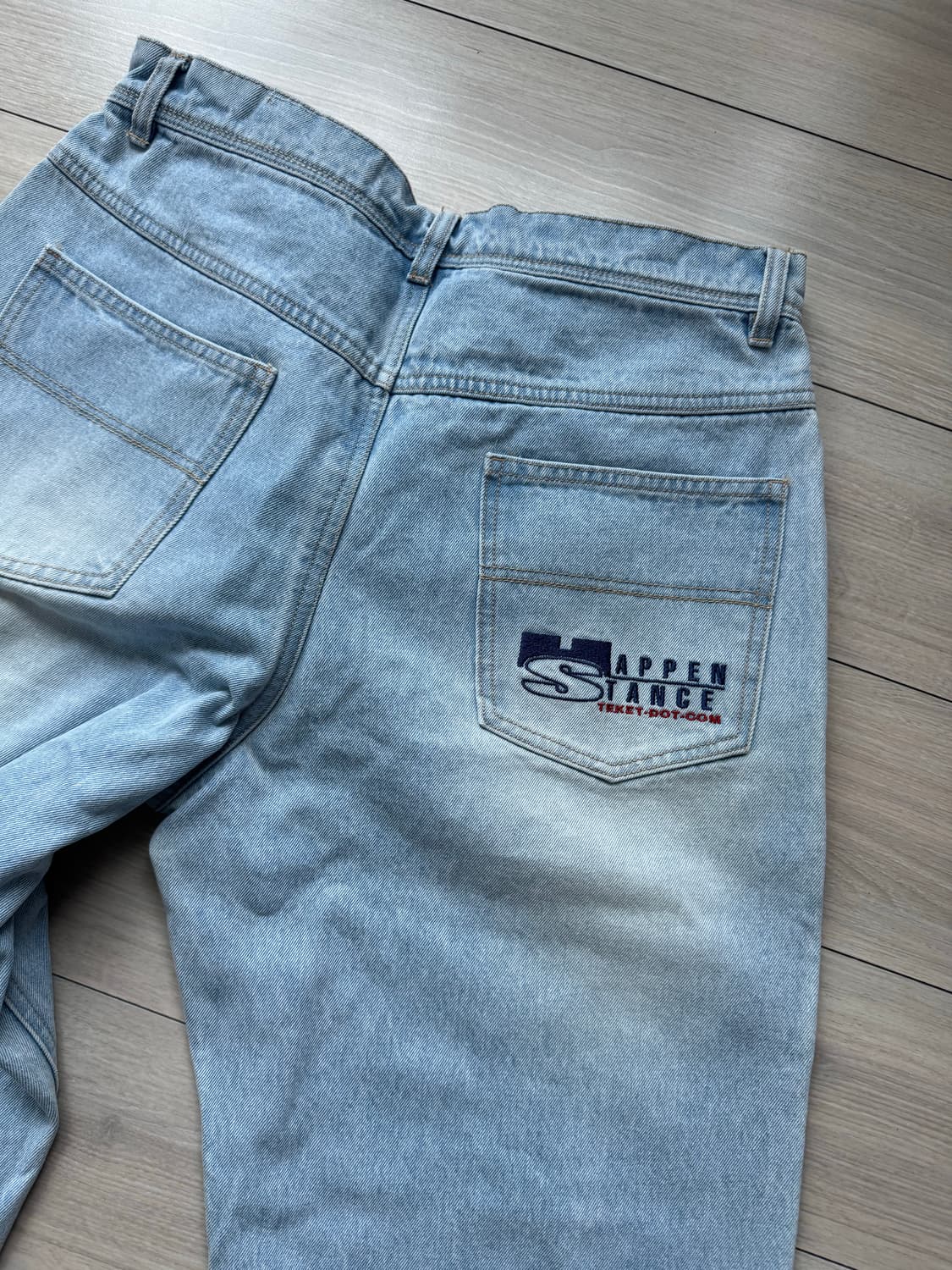 테켓 teket 라이트블루 연청바지 m  상품이미지5