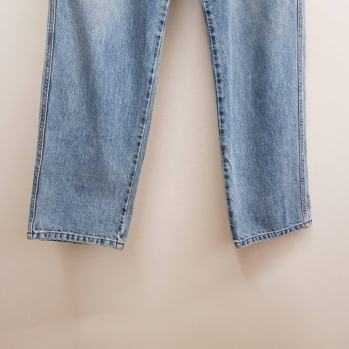 오르 코튼 스트레이트 데님팬츠 L사이즈 상품이미지3