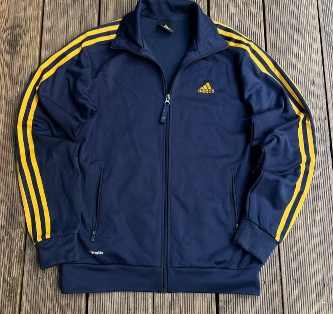 아디다스 네이비 남노 여자 트랙탑 져지집업 95/M 상품이미지1